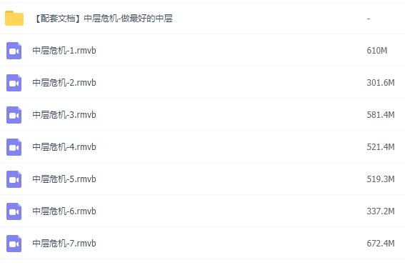余世维中层危机 第一版